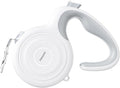 AutoBrake Retractable Dog Leash for Medium and Large Dogs, 360° Tangle-Free Dog Leash and 16Ft Strong Nylon Tape, Ergonomically Comfortable and Lightweight Grip Handle (White)