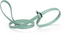 Dogline Biothane Slip Dog Leash - for Small, Medium and Large Dogs - Odor Free Slip Lead, Heavy Duty and Durable Material Kennel Lead - Sage Green - 7ft L x 5/8in W