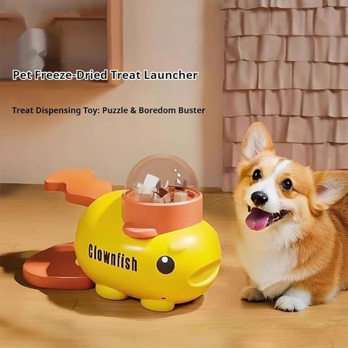 Interactive Dog Puzzle Toy, Slow Feeder Bowl for Cats and Dogs, Mental Stimulation Enrichment Toy, Indoor Pet Feeder with Silicone Mat to Keep Pets Busy (Yellow)