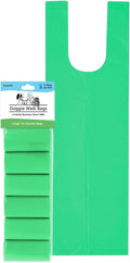 Large Dog Waste Bags on a Roll with Easy Tie Handles, Extra Thick and Strong Poop Bags, 72 Count, Scented, 5.5 x 5.5 x 17 Inches