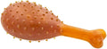 Fuzzy Puppy Dog Toys for Aggressive Chewers: All-Natural Rubber, Durable Dog Chew Toy, Great Teething Toys for Puppies | DRUMSTICK (FP-Toy10)