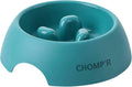 CHOMP'R Slow Feeder Dog Bowl for Small Breeds, Food Grade Interactive Puzzle Feeder, Non Slip Bowl to Slow Down Eating, Anti-Choking Mini Maze for Small Dogs Cats Puppies