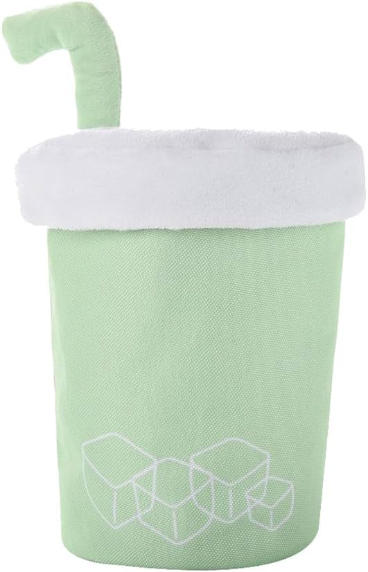 HugSmart Pet – Squeaky Hide and Seek Plush Dog Toys | Cute Interactive Plush Puzzle Toys for Small/Medium Dogs (Small, Kiwi Juice)