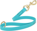 Viper Biothane K9 Working Dog Leash Waterproof Lead for Tracking Training Schutzhund Odor-Proof Long Line with Solid Brass Snap for Puppy Medium and Large Dogs 20in, Sky Blue