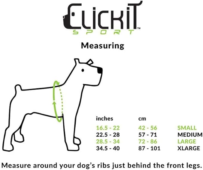 Clickit Sport Plus - Crash-Tested and Safety Certified Car Seat Belt Harness for Dogs (Large, Robin Egg Blue)