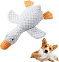 Dog Chew Toys, 2026 New Upgraded Hide and Seek Dog Toys for Aggressive Chewers, Crinkle Duck Squeak Toy for Puppy/Large/Medium/Small Dogs (1, White)