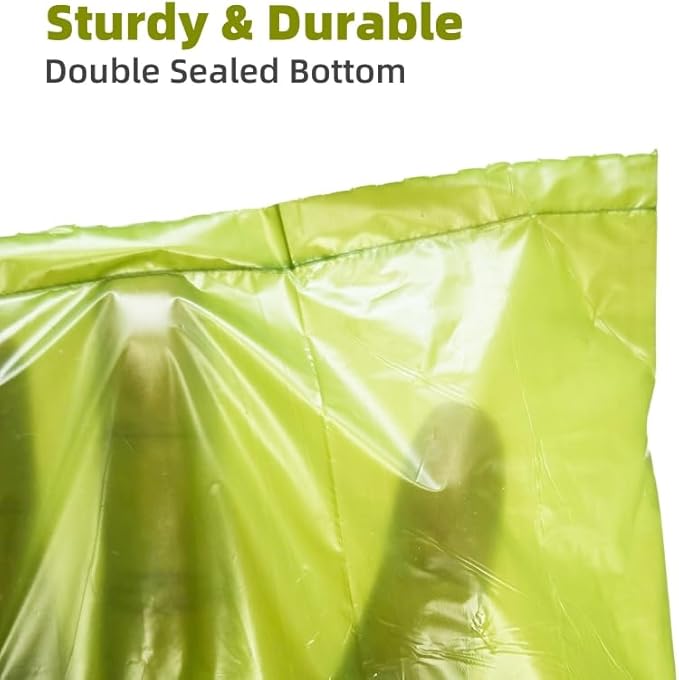Poop Bags for Dogs 240 Count, 13" x 9" Dog Poop Bags Rolls, Trash Bags, Leakproof Extra Thick Dog Waste Bags for Doggie Cat Pet (Compatible with Our Pet Leashes)