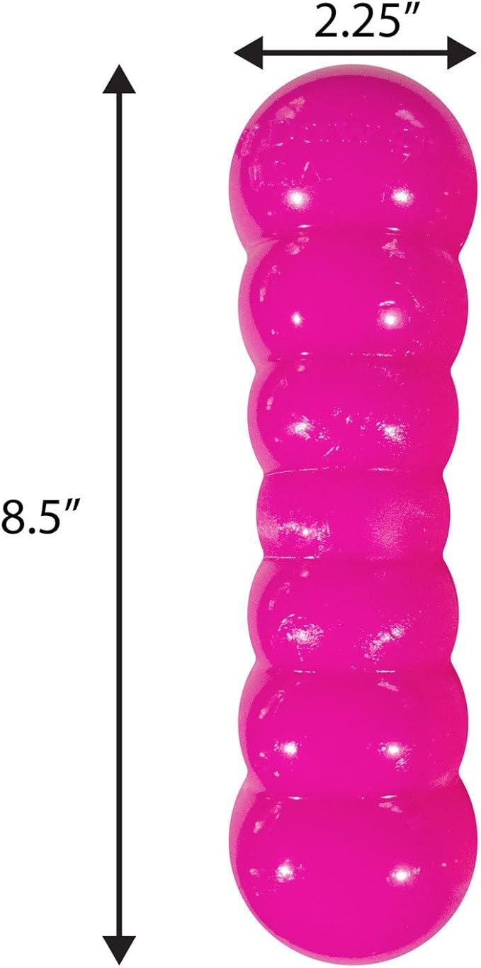 Ruff Dawg Dawg-Buster – Durable Dog Toy – Large, Tough Fetch Toy for Aggressive Chewers – High-Visibility Neon Colors – Floats, Bounces & Safe Play