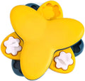 Pet Puzzle Dispensing Slow Feeder Cat Puzzle Toys for IQ Training & Mental Enrichment, Interactive Toys for Small Medium Cats and Dog, Puppy Treat for Fun Feeding Toy (Yellow Tornado Shape)