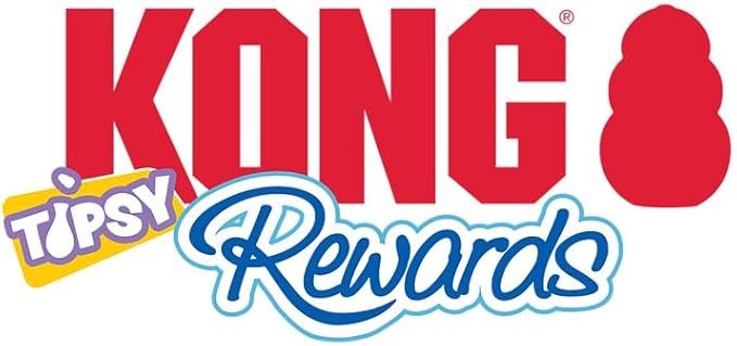 KONG Rewards Tipsy Food or Treat Dispensing Dog Toy - Interactive and Mentally Stimulating Toy for Dogs (Large)