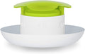 Dog Slow Feeder Bowl – Interactive Puzzle Feeder for Dogs – Fun Eating Game to Slow Down Fast Eaters – Non-Slip Design – Food & Water Bowl for Small, Medium & Large Dogs – Green