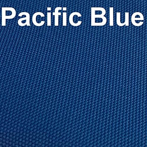 Dogbed4less Memory Foam Platform Dog Bed, Crate Mattress for Orthopedic Joint Relief with Waterproof Removable Cover Medium 35X22X3 Pacific Blue
