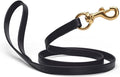 Viper K9 Biothane Working Dog Leash Waterproof Lead for Tracking Training Schutzhund Dog Sport & Search - Odor-Proof Long Line with Solid Brass Snap for Puppy Medium and Large 5/8" x 4ft Black
