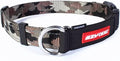 EzyDog Checkmate Martingale Collar for Dogs – Premium Nylon Training Dog Collar for Easy Control with no Choking (X-Large, Green Camo)