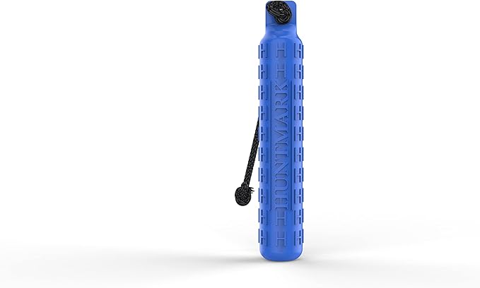 HUNTMARK Dog Bumpers – Standard Fetch Trainer for Hunting and Sporting Dogs – Puppy Training Dummy with Textured Pattern – Color-Spectrum Retrieving Bumpers – 12 x 2-inch