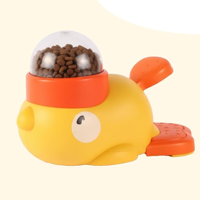 Interactive Duck Toy – Treat Dispenser for Dogs & Cats | Slow Feeder Puzzle Toy | Mental Stimulation & IQ Training