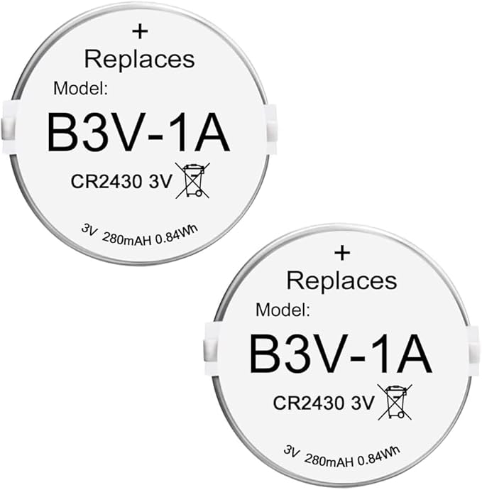 Abeden B3V 1A Lithium Replacement Batteries Compatible with High Tech Pet Single Electronic Collar Battery for Model MS-4 and MS-5 2 Pack