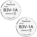 Abeden B3V 1A Lithium Replacement Batteries Compatible with High Tech Pet Single Electronic Collar Battery for Model MS-4 and MS-5 2 Pack