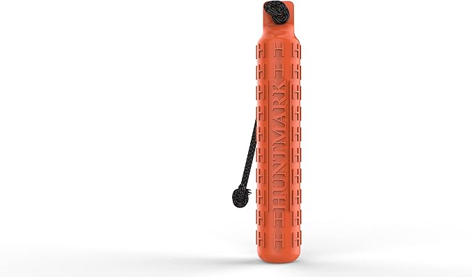 HUNTMARK Dog Bumpers – Standard Fetch Trainer for Hunting and Sporting Dogs – Puppy Training Dummy with Textured Pattern – Color-Spectrum Retrieving Bumpers – 12 x 2-inch