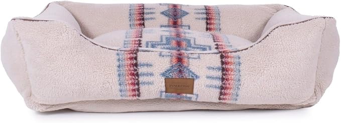 Pendleton Harding Tonal Berber Kuddler Dog Bed in Gray, XL
