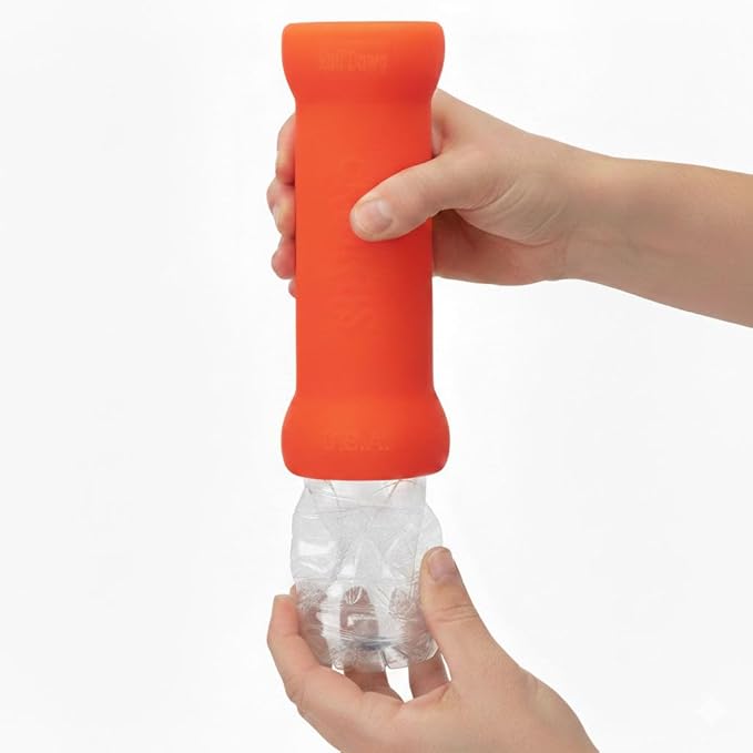 Ruff Dawg Crinkit XL – Noise-Making Dog Toy – Crinkly, Crunchy Water Bottle Toy for Aggressive Chewers – Fun & Safe Play for Dogs – High-Visibility Neon Colors