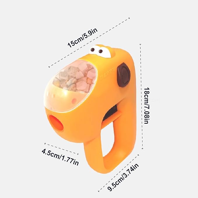 Dog Treat Dispenser Toy Interactive,Fun Launch Design Puzzle Feeder | Interactive Treat Dispensing Dog Toys - for Pet Cat Kitten Puppy Home Indoor Outdoor