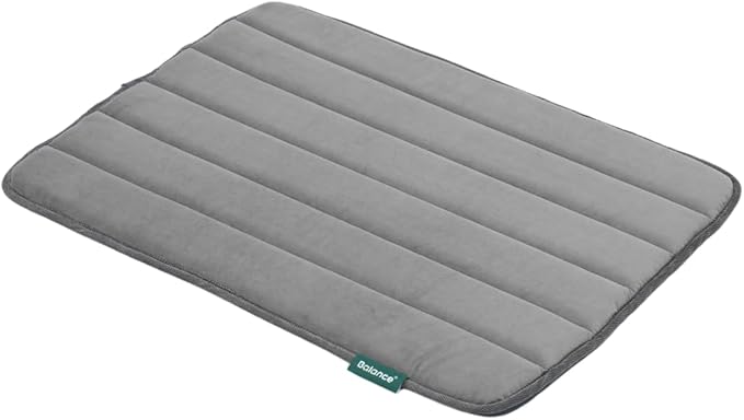 BALANCE Dog Crate Pad, Dog Foam Crate Mat Kennel Pad, Washable Water-Resistant Pet Bed Flat Dogs Cage Mat for Small Dogs