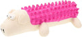 Yardwe Cartoon Design Dog Chew Toy Latex Puppy Teething Toy Squeaky Feature for Fun Pet Playtime