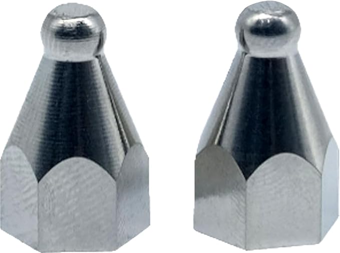 Dogtra Full Titanium Contact Points 5/8" Set of 2 – Female – Fits Most (Not for X-Series (280X & 1900X), 200iQ, GPS Fence, PATHFINDER2, Smart NoBark) – Hypoallergenic, Lightweight, for Sensitive Skin