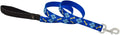 LupinePet Originals 1" Dapper Dog 4-Foot Padded Handle Leash for Medium and Larger Dogs