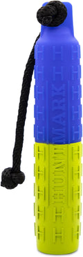 HUNTMARK Dog Bumpers – Standard Fetch Trainer for Hunting and Sporting Dogs – Puppy Training Dummy with Textured Pattern – Color-Spectrum Retrieving Bumpers – 12 x 2-inch