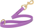 Viper Biothane K9 Working Dog Leash Waterproof Lead for Tracking Training Schutzhund Odor-Proof Long Line with Solid Brass Snap for Puppy Medium and Large Dogs 20in, Amethyst Purple