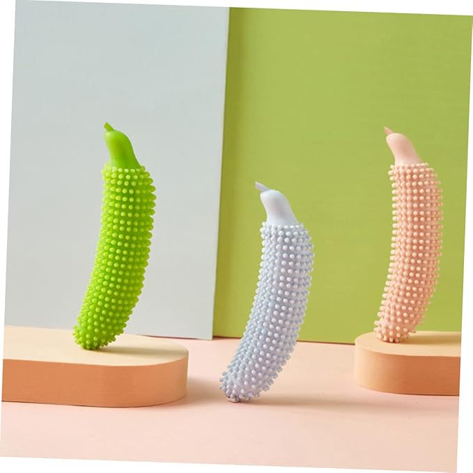 NOLITOY 2pcs Dog Chew Toy Flexible Interactive Training Toy for Dogs Bright Design for Boredom Relief and Habit