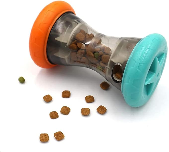Treat Dispensing Puzzle Toys,Interactive Dog Puzzle Toy, Dogs Enrichment Toy to Keep Them Busy,Slow Feeder,Perfect Alternative to Slow Feeder Dog Bowls to Improves Pets Digestion