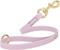 Viper Biothane K9 Working Dog Leash Waterproof Lead for Tracking Training Schutzhund Odor-Proof Long Line with Solid Brass Snap for Puppy Medium and Large Dogs 20in, Pastel Purple
