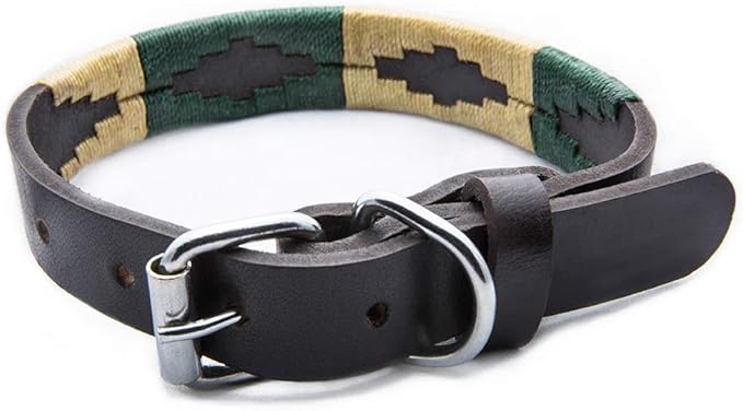 Gaucho Goods Leather Dog Collar - Palm Desert (S)
