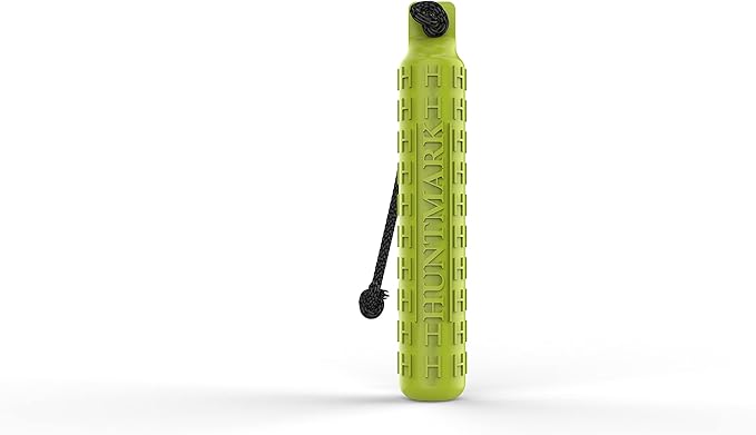 HUNTMARK Dog Bumpers – Standard Fetch Trainer for Hunting and Sporting Dogs – Puppy Training Dummy with Textured Pattern – Color-Spectrum Retrieving Bumpers – 12 x 2-inch