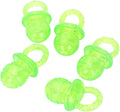 Pet Dog Chew Toy, 5PCS / Set Pacifier Shaped Pet Dogs Teether Teething Sounding Interactive Chew Toy Teeth Cleaning Interactive Training Play Toy for Pet Puppy Dog Supplies (Green)