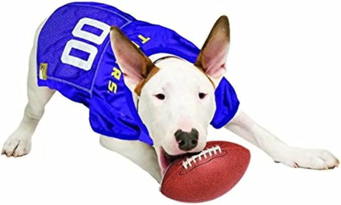 Pets First NCAA College LSU Tigers Mesh Jersey for DOGS & CATS, X-Large. Licensed Dog Jersey with your Favorite Football/Basketball College Team