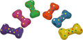 HDP Latex Dog Squeaker Bone Toy Color:Small/Med Bone Size:Pack of 1