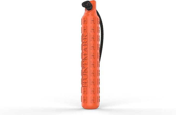 HUNTMARK Dog Bumpers – Standard Fetch Trainer for Hunting and Sporting Dogs – Puppy Training Dummy with Textured Pattern – Color-Spectrum Retrieving Bumpers – 12 x 2-inch