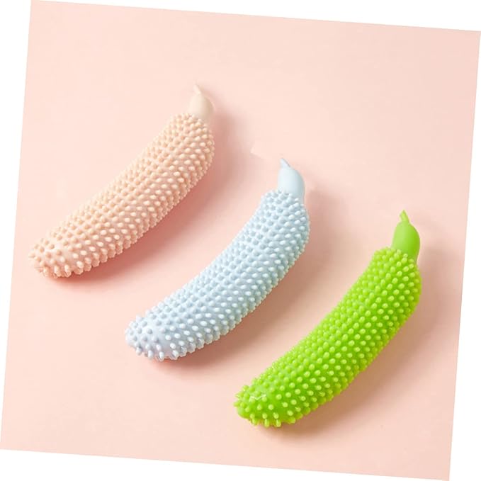 NOLITOY 2pcs Dog Chew Toy Flexible Interactive Training Toy for Dogs Bright Design for Boredom Relief and Habit