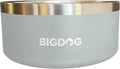 Grey Bigdog Dog Bowl