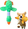 AIIONP Dog Toys for Aggressive Chewers, 2026 New Squeaky Dog Toy, Durable Chew Toy for Dogs Indoor Play, Yellow Duck Dog Plush for Dogs (Green)