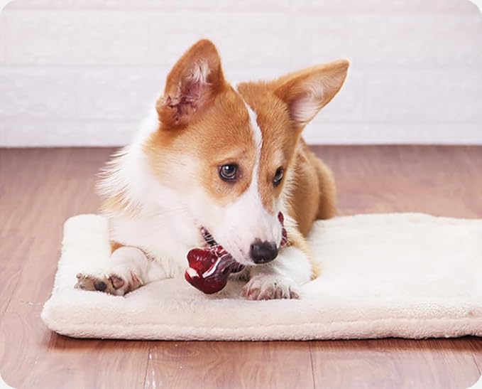 LOS ANDES Dog Chew Toys for Aggressive Chewers,Tough Dog Toy to Keep Them Busy, Durable Indestructible Chew Bone for Medium Large Breeds,Bacon Flavor for Teeth Cleaning