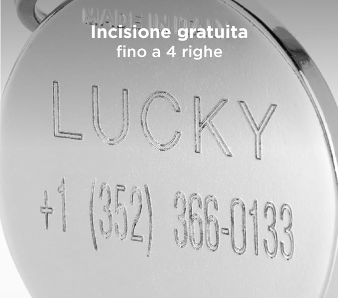 My Family Personalized Pet ID Tag Made in Italy, Beer, Free Engraved Dog Tag, Hand Enameled Metal, Food Collection