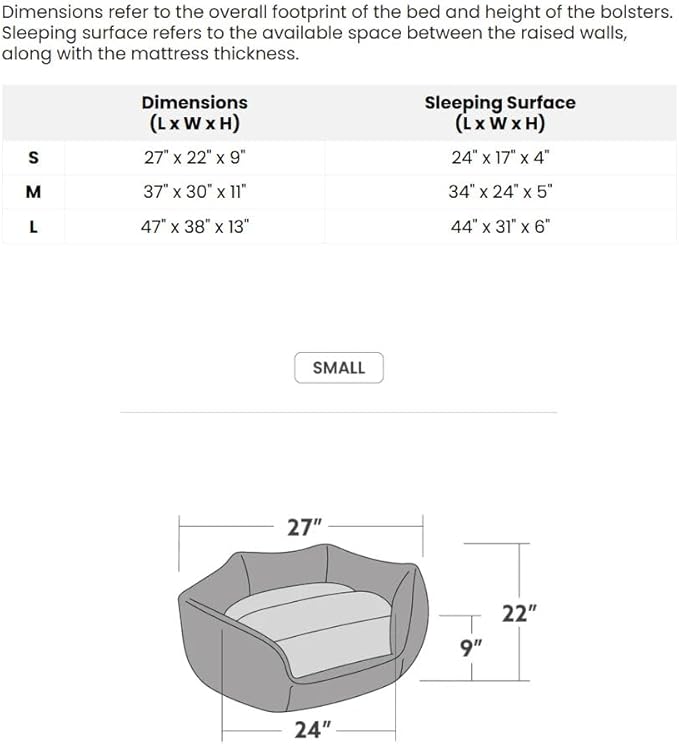 K9 Ballistics Tough Ripstop Oval Bolster Dog Bed, Calming Round Den Shape, Scratch Resistant, Machine Washable - Small, Pacific Blue Premium Finish