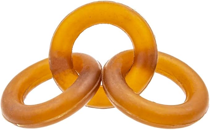 Fuzzy Puppy Dog Toys for Aggressive Chewers: All-Natural Rubber, Durable Dog Chew Toy, Great Teething Toys for Puppies | Three Ring Circus (FP-Toy01)