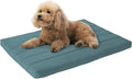 BALANCE Dog Crate Bed, Orthopedic Dog Bed Pad with Waterproof Liner, Washable Crate Foam Pet Mat for Large, Medium, Puppy Dogs Breeds, Powder Blue, 30"x19"x1.6"