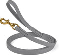 Viper K9 Biothane Working Dog Leash Waterproof Lead for Tracking Training Schutzhund Dog Sport & Search - Odor-Proof Long Line with Solid Brass Snap for Puppy Medium Large 3/4" x 10ft Battleship Gray